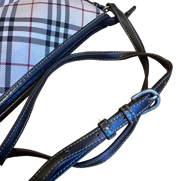 Burberry Vintage Blue Label Nova Check Adjustable Crossbody Purse Bag - Picture 7 of 14